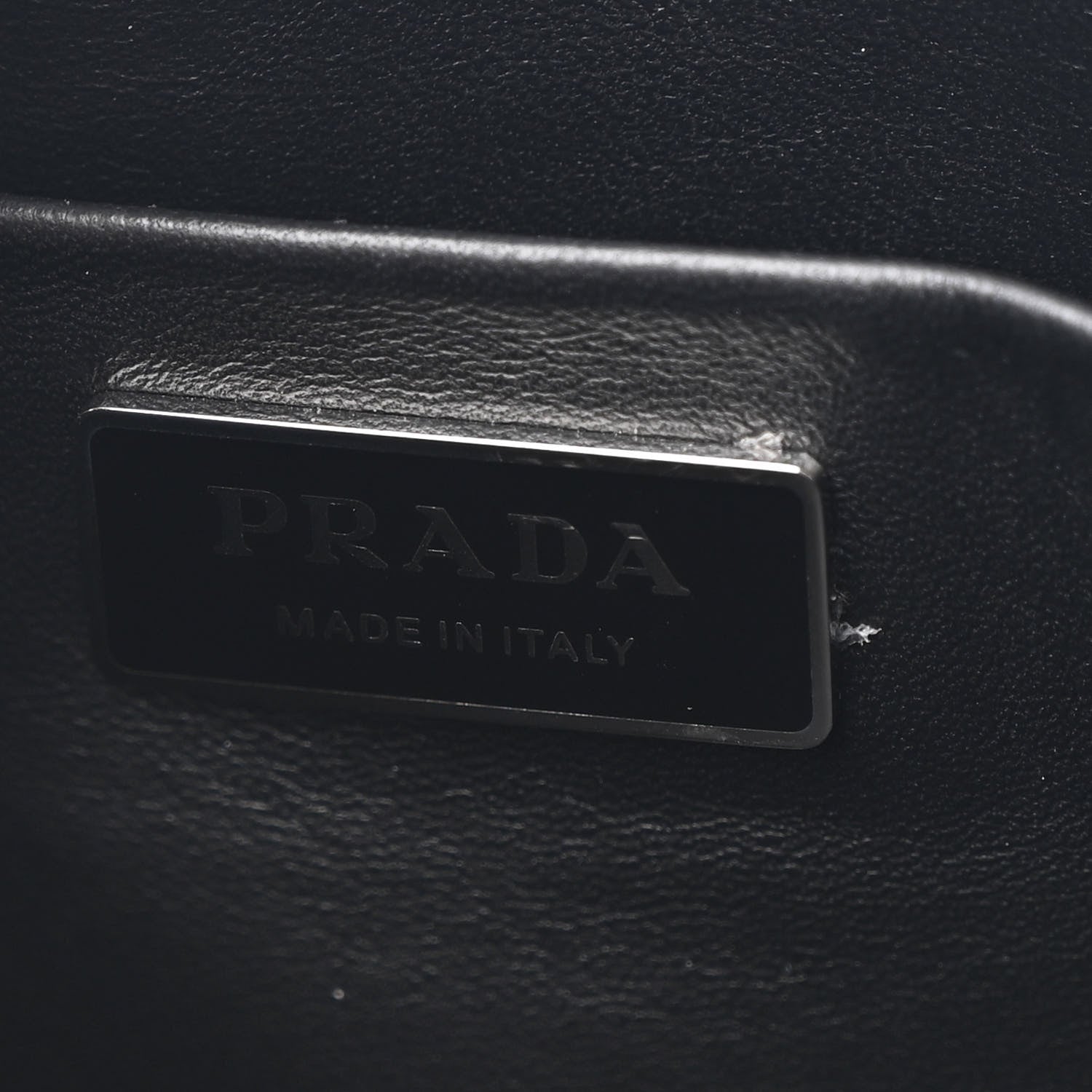 Prada Saffiano Top Handle Bag Black 8 of 15