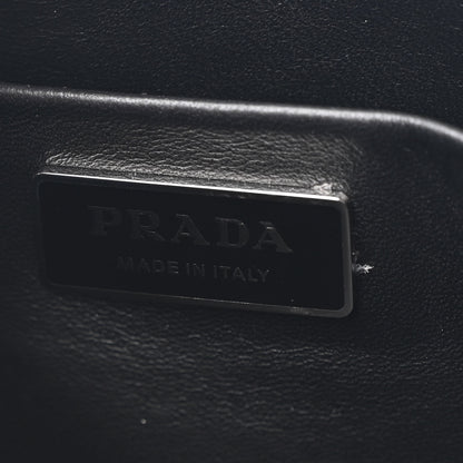 Prada Saffiano Top Handle Bag Black 8 of 15
