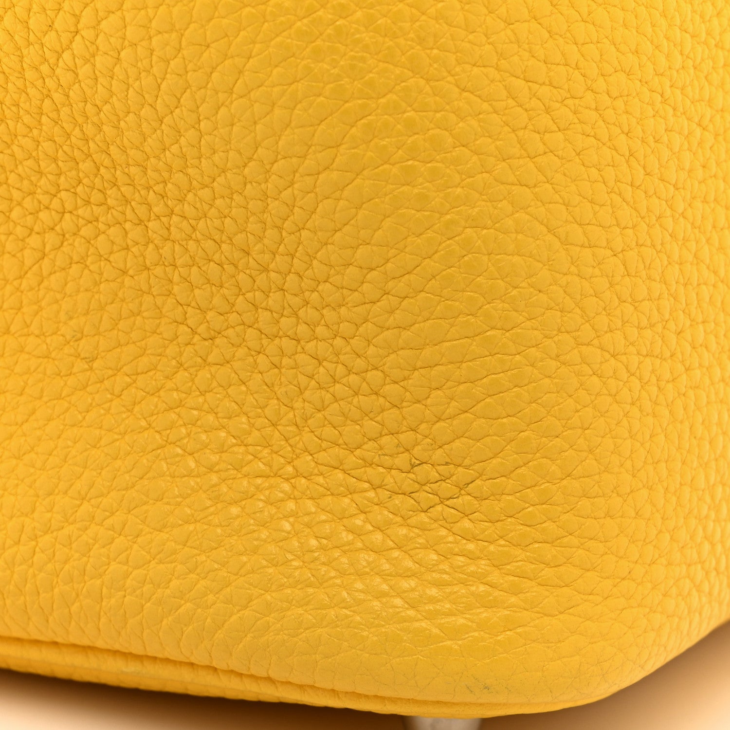 Hermes Taurillon Clemence Picotin Lock 18 PM Jaune De Naples 11 of 11