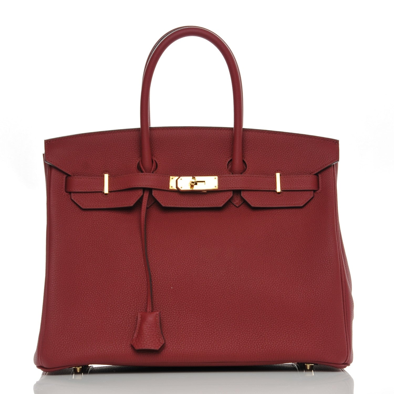 Hermes Togo Birkin 35 Rouge Grenat 28 of 36