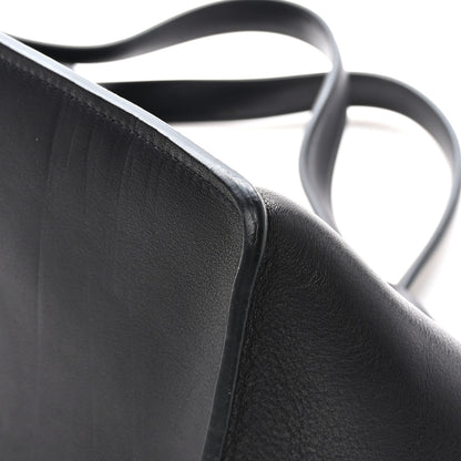 The Row Polished Saddle Calfskin Idaho Top Handle Black 11 of 11