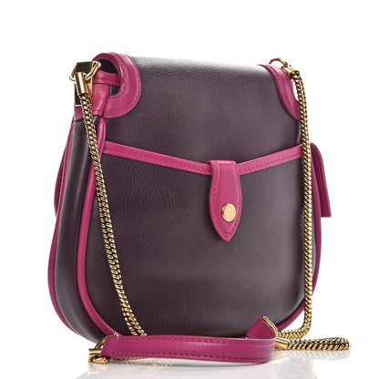 Louis Vuitton Cuir Art Deco Trapeze Prune Cyclamen 3 of 6