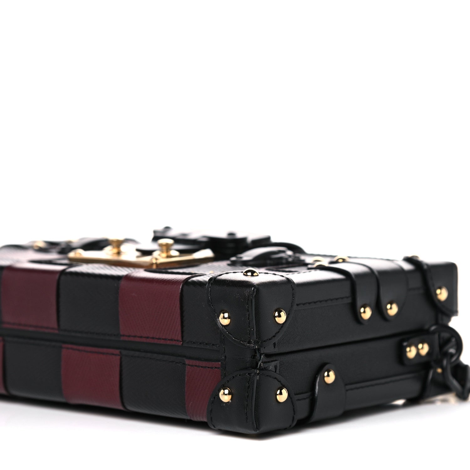 Louis Vuitton Damier Tressage Petite Malle Black 8 of 10