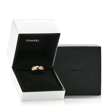 Chanel 18K Beige Gold Small Coco Crush Ring 62 10 6 of 6