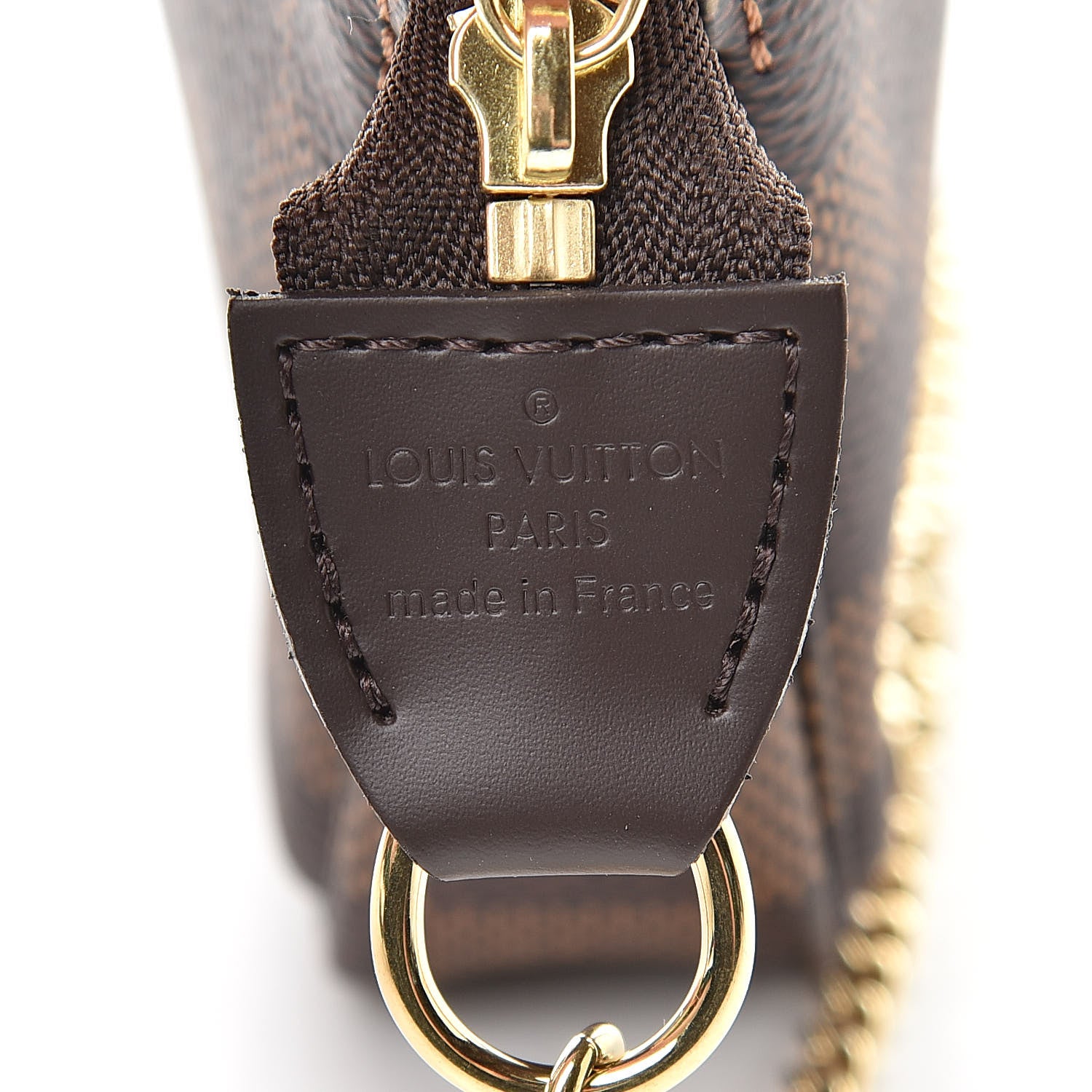 Louis Vuitton Damier Ebene Mini Pochette Accessories 6 of 8