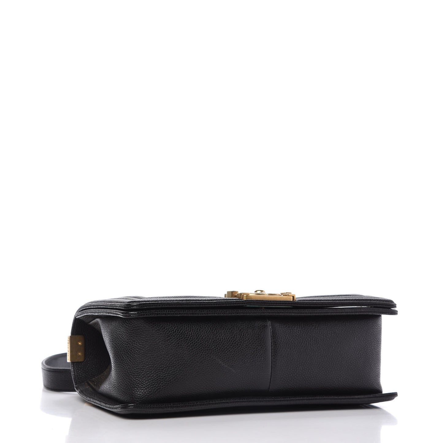 Caviar Quilted Medium Boy Flap Black