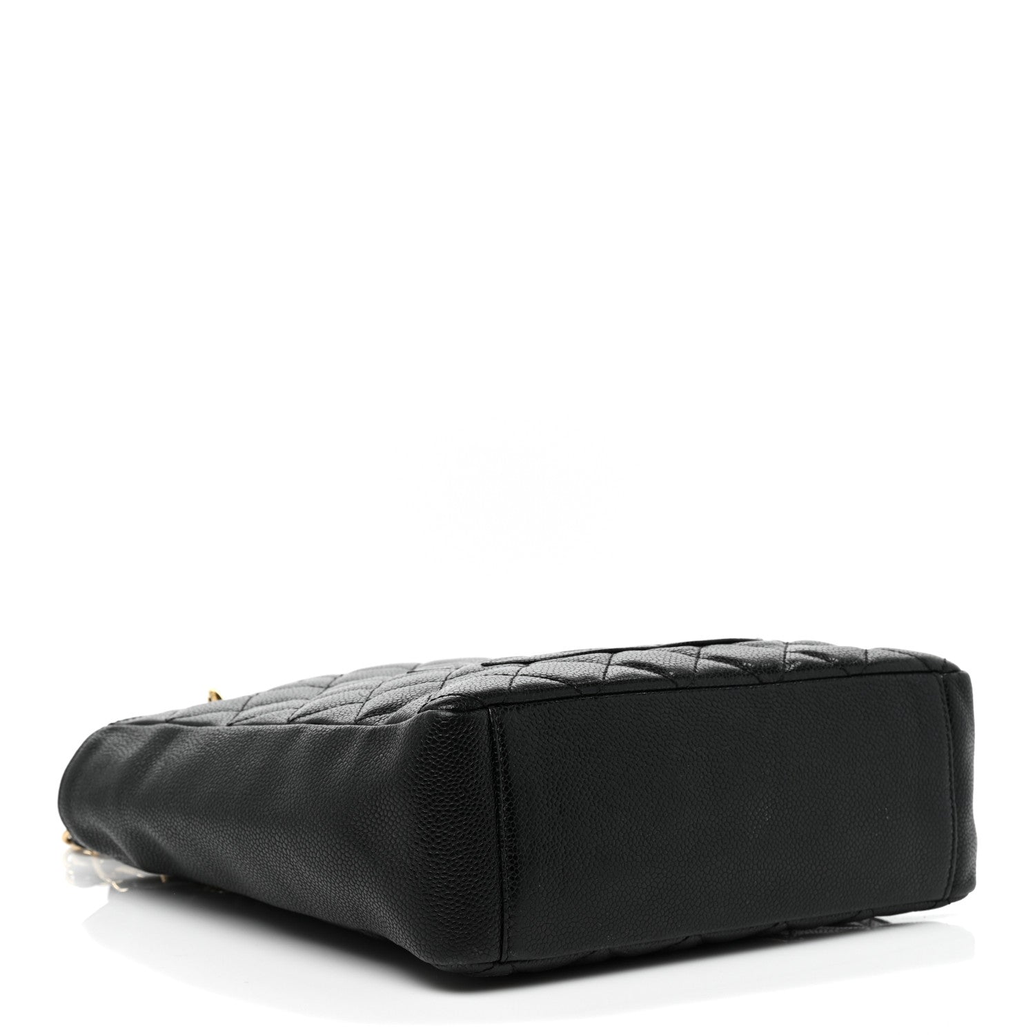 Chanel Caviar Quilted Petit Shopping Tote PST Black 4 of 12