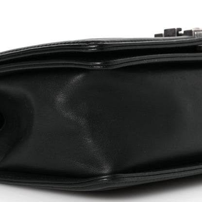 Chanel Lambskin Quilted Medium Boy Flap Black 10 of 12
