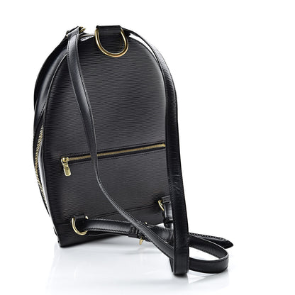 Louis Vuitton Epi Mabillon Backpack Black 3 of 16