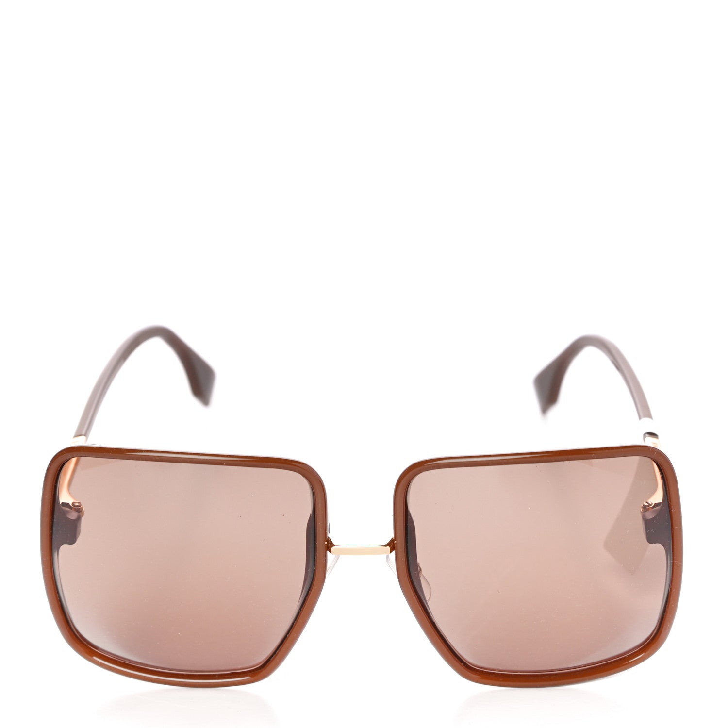 Fendi Square Sunglasses FF 0402/S Brown 4 of 7