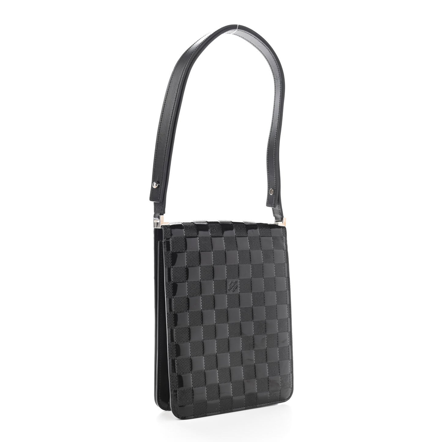 Damier Vernis Club Bag Black