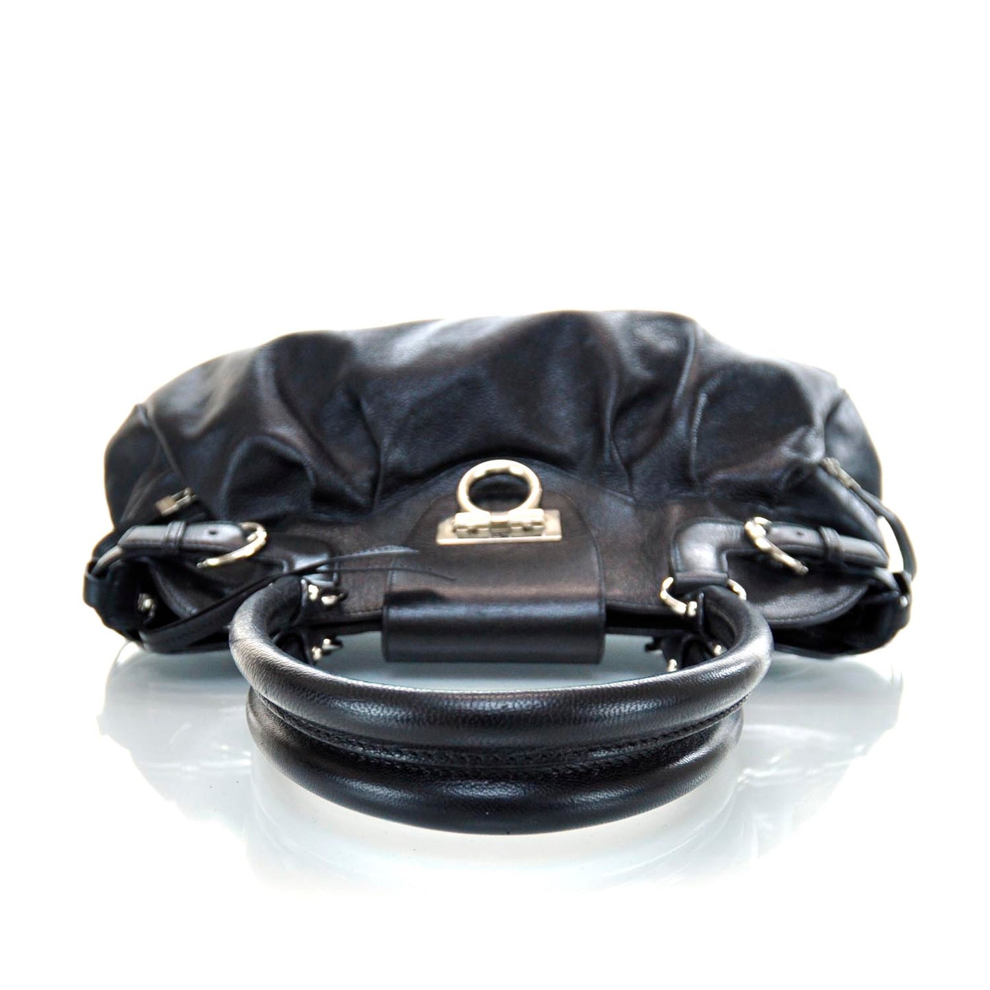 SALVATOREFERRAGAMOLeatherMarisaBlack