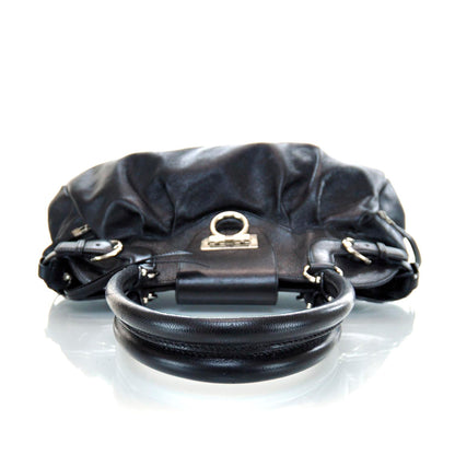 FASHIONPHILE SALVATOREFERRAGAMOLeatherMarisaBlack 4 of 10