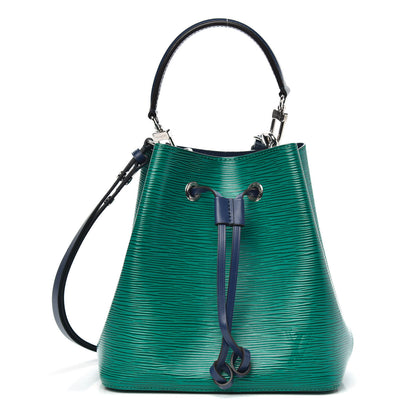 Louis Vuitton Epi Neonoe BB Emerald Green Indigo 1 of 8
