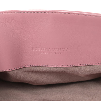 Bottega Veneta Nappa Intrecciato Rialto Shoulder Bag Rose Pink 6 of 15