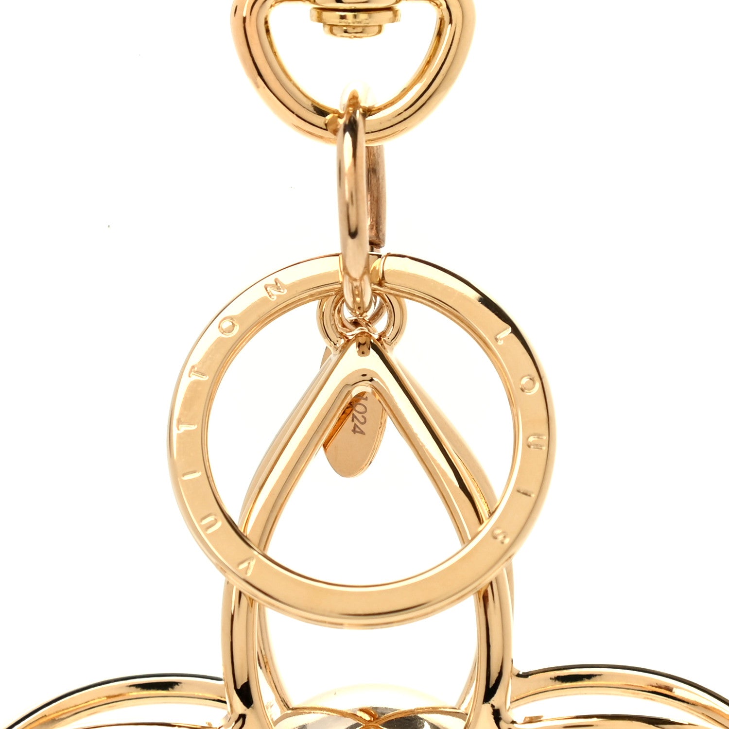 Louis Vuitton Sphere Bag Charm Gold 3 of 5