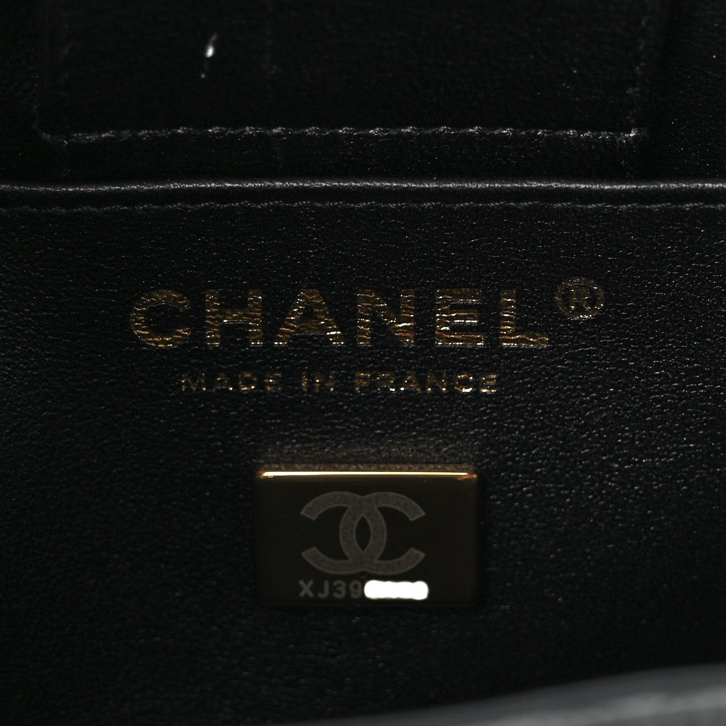 Caviar Quilted Mini Bucket Bag Black