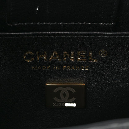 Chanel Caviar Quilted Mini Bucket Bag Black 6 of 8