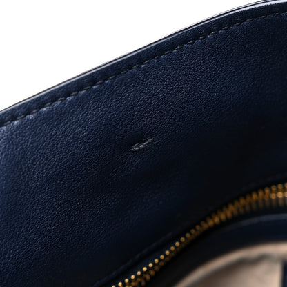 Prada Soft Calf Shopping Tote Bluette 10 of 10