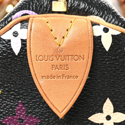 Louis Vuitton Monogram Multicolor Speedy 30 Black 6 of 8