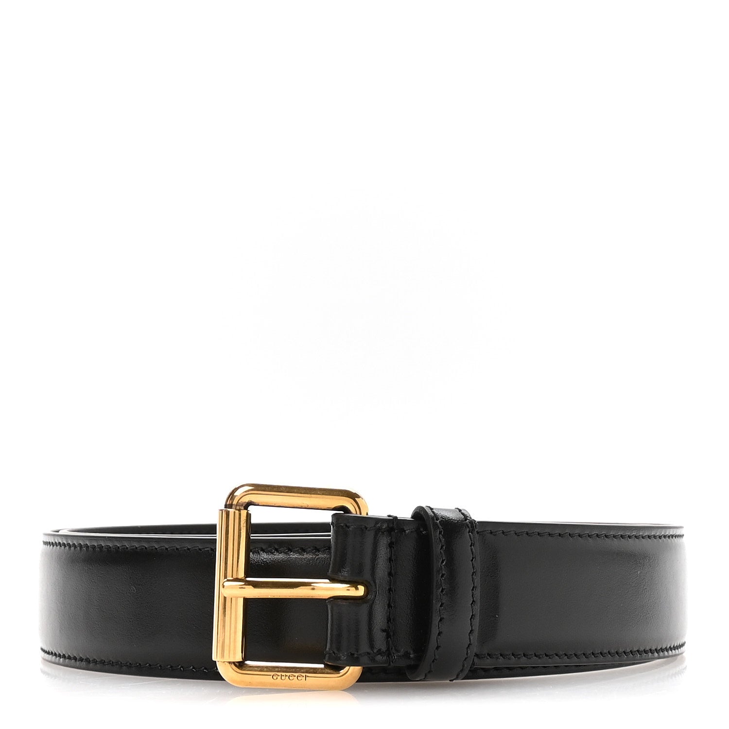 Gucci Calfskin 85 34 Belt Black 1880246 – FASHIONPHILE