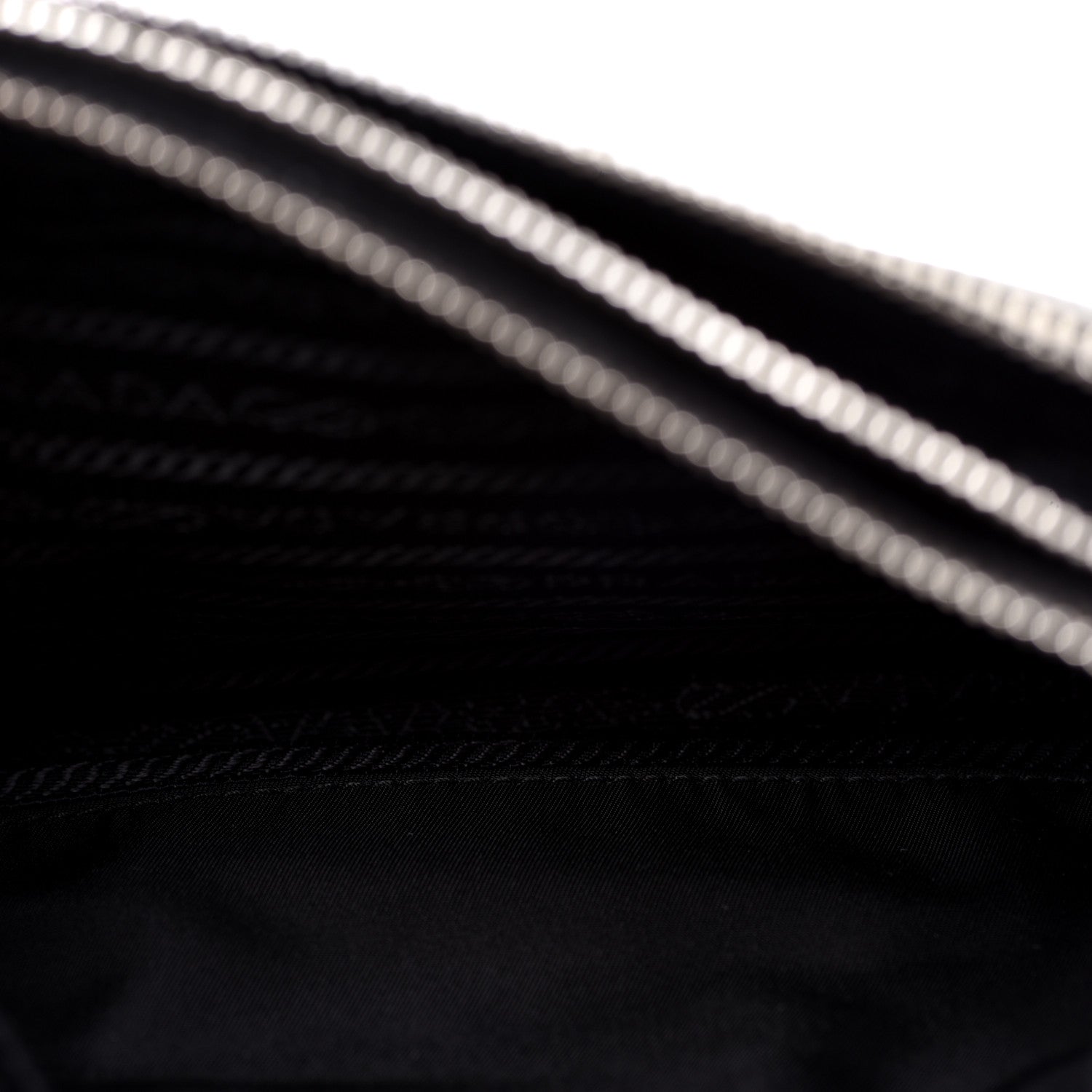 Prada Re-Nylon Saffiano Re-Edition 2000 Double Zip Crossbody Bag Black 5 of 11