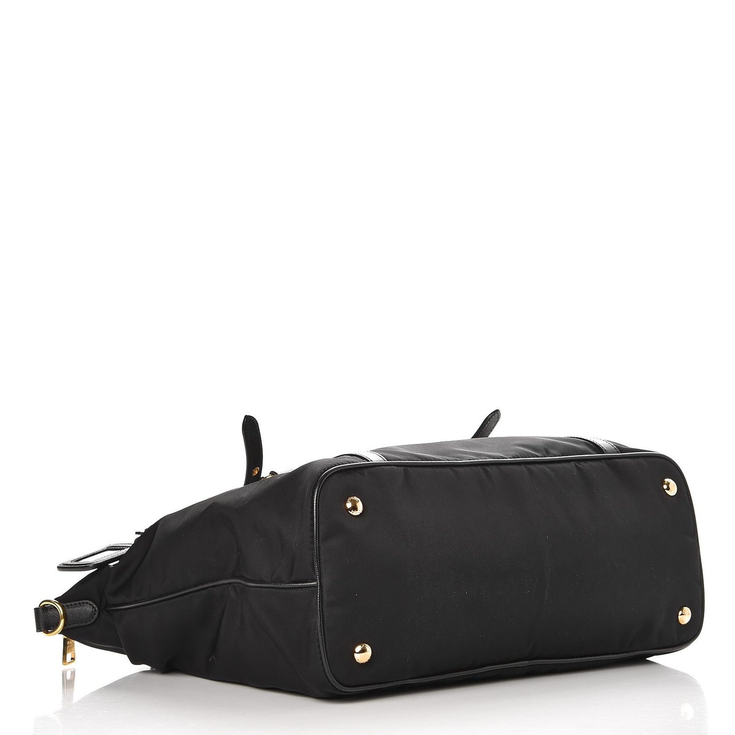 Tessuto Nylon Saffiano Tote Nero Black