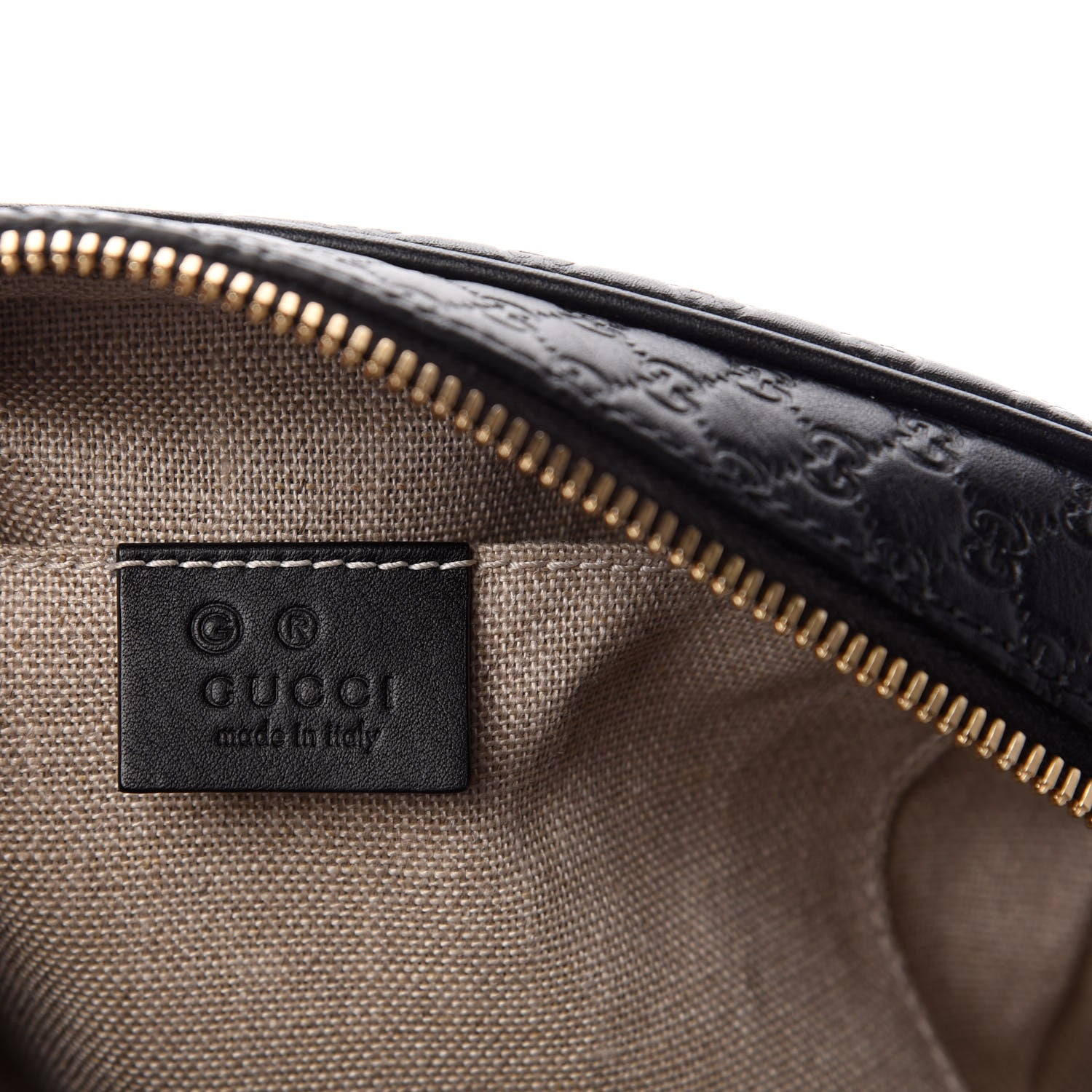 Gucci Microguccissima Mini Bree Messenger Bag Black 6 of 9