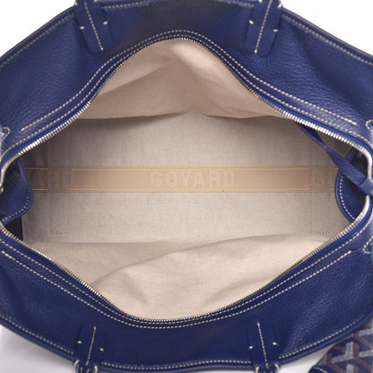Goyard Goyardine Sac Hardy Pet Carrier PM Navy 6 of 12