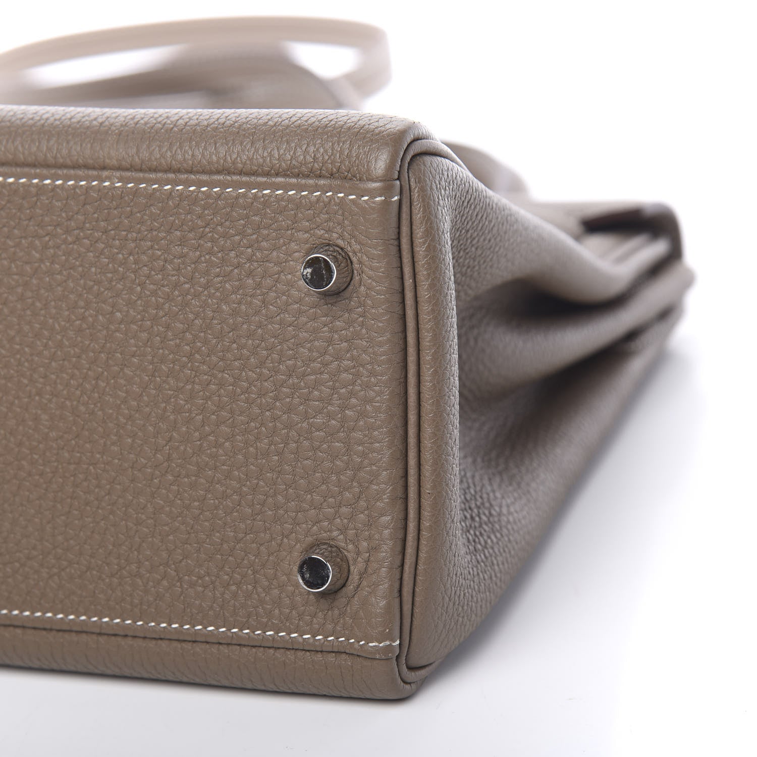 Hermes Togo Kelly Retourne 32 Etoupe 9 of 10