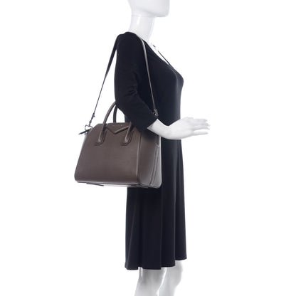 Givenchy Sugar Goatskin Small Antigona Heather Grey 2 of 13