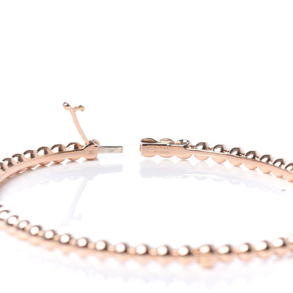 Van Cleef & Arpels 18K Rose Gold Perlee Pearls of Gold Bracelet M 5 of 6