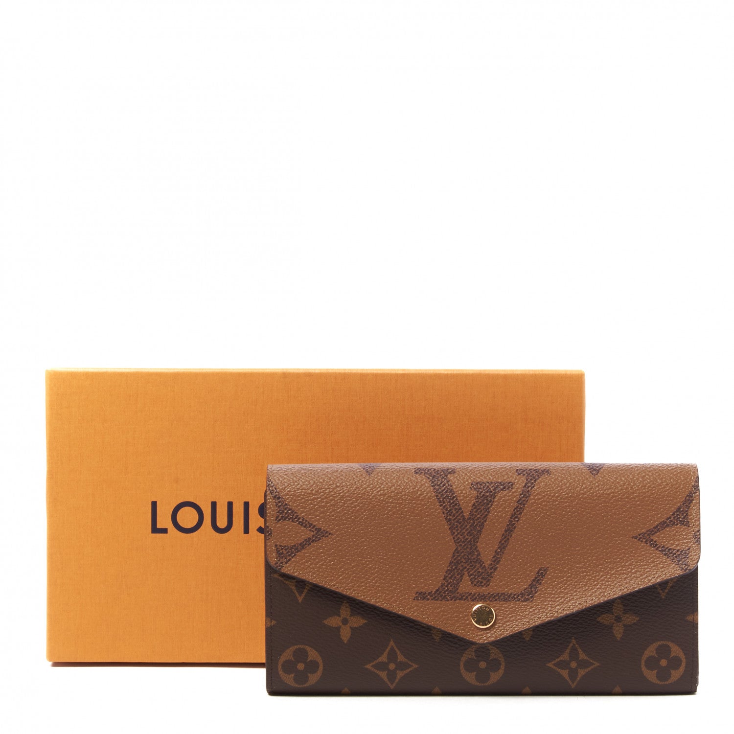 Louis Vuitton Reverse Monogram Giant Sarah Wallet 9 of 9