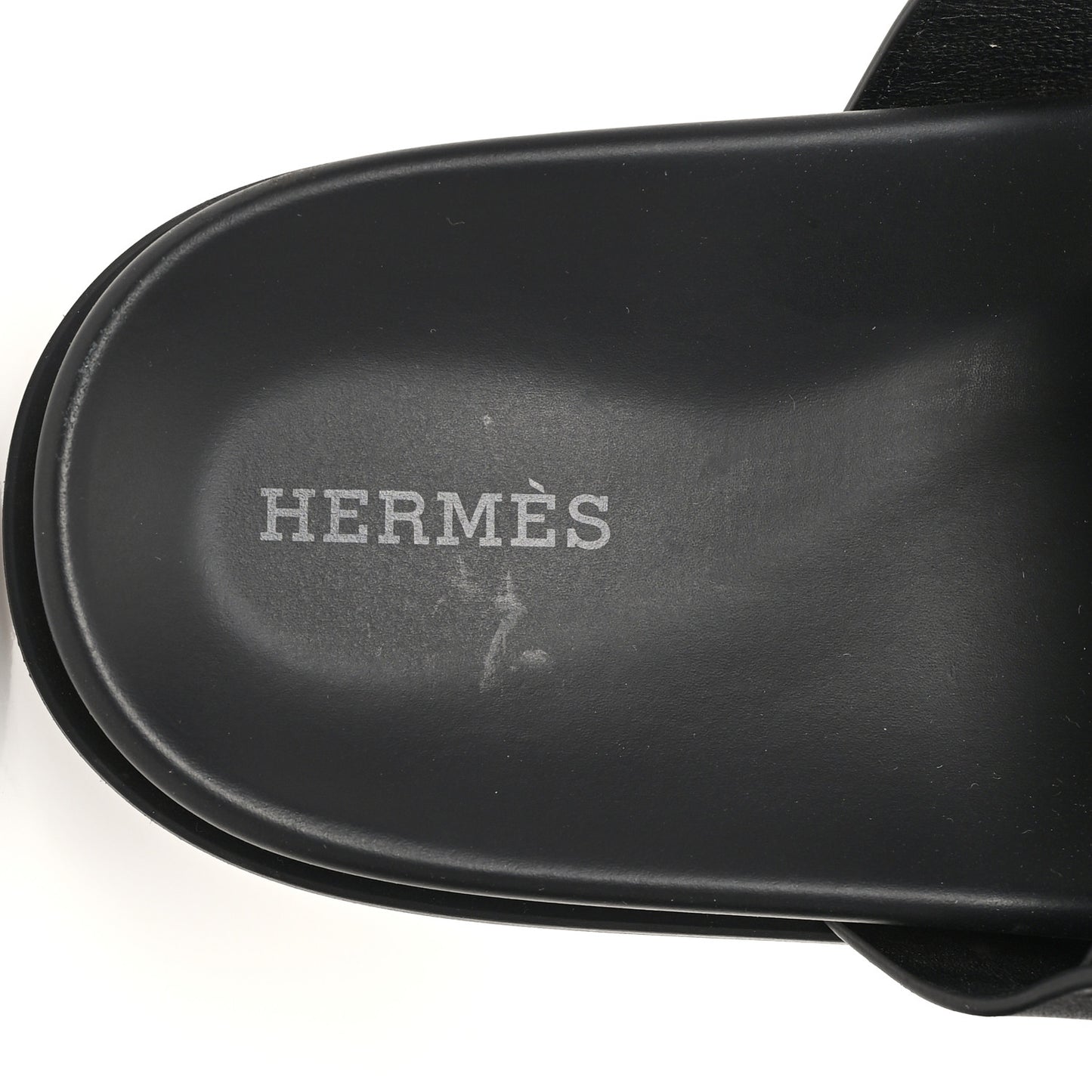 Calfskin Womens Chypre Sandals 40.5 Black