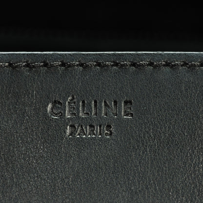 Celine Supple Calfskin Medium Phantom Luggage Black 7 of 9