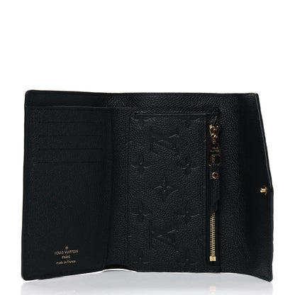 Louis Vuitton Empreinte Compact Curieuse Wallet Black 4 of 4