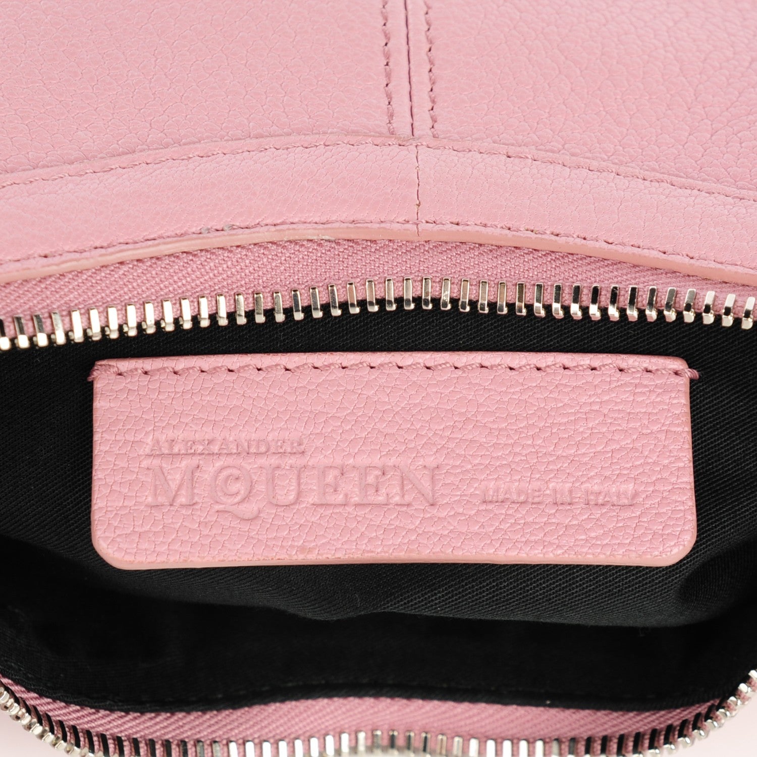 Alexander McQueen Calfskin De Manta Clutch Rosa 6 of 7