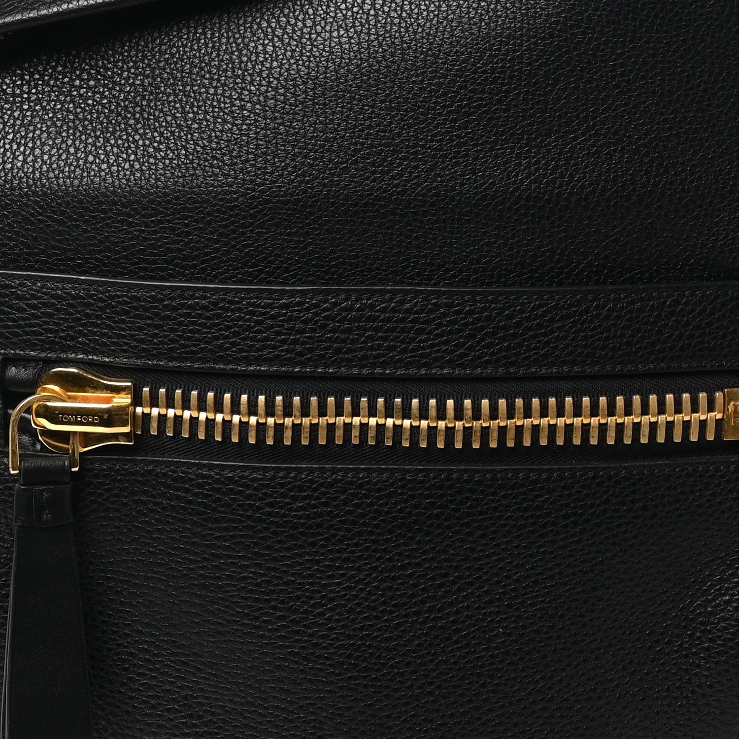 Tom Ford Grained Calfskin Buckley Backpack Black 7 of 9