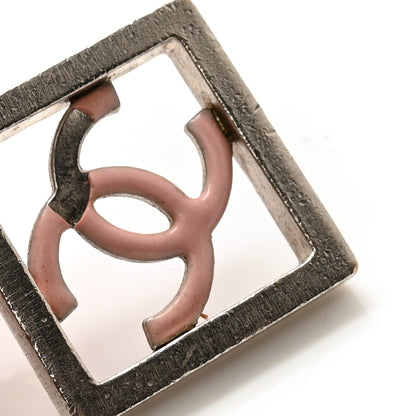 Chanel Enamel Letter CC Chain Belt Silver 4 of 5