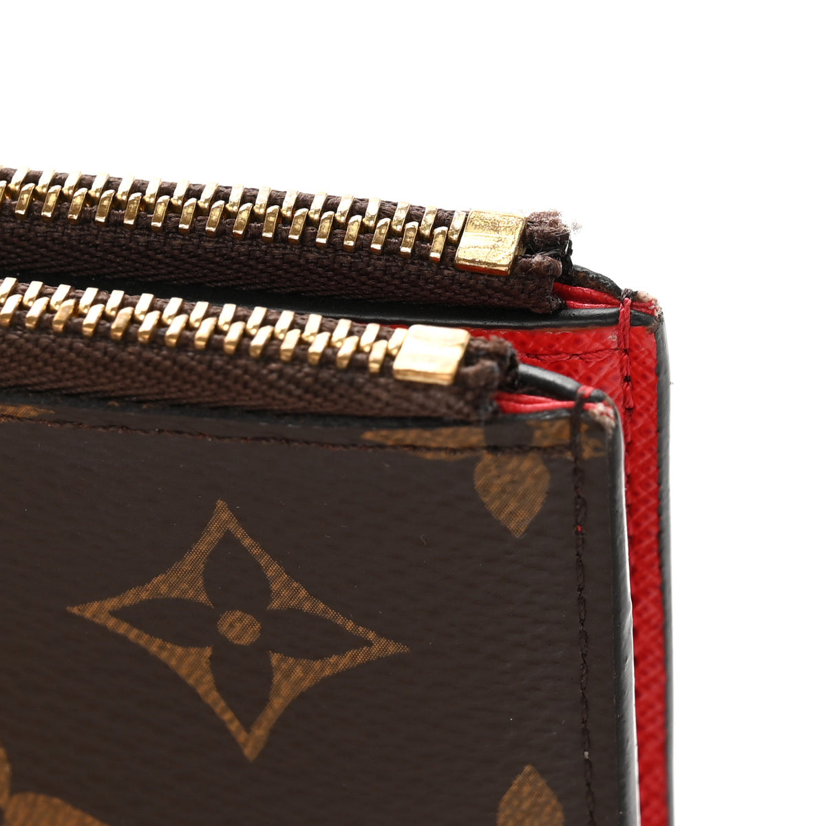 Monogram Adele Wallet Coquelicot