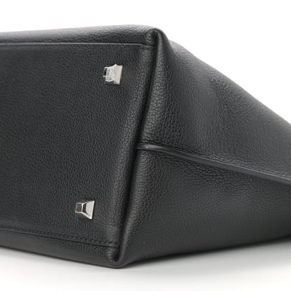 MCM Grained Calfskin Medium Yris Shopper Tote Black 7 of 11