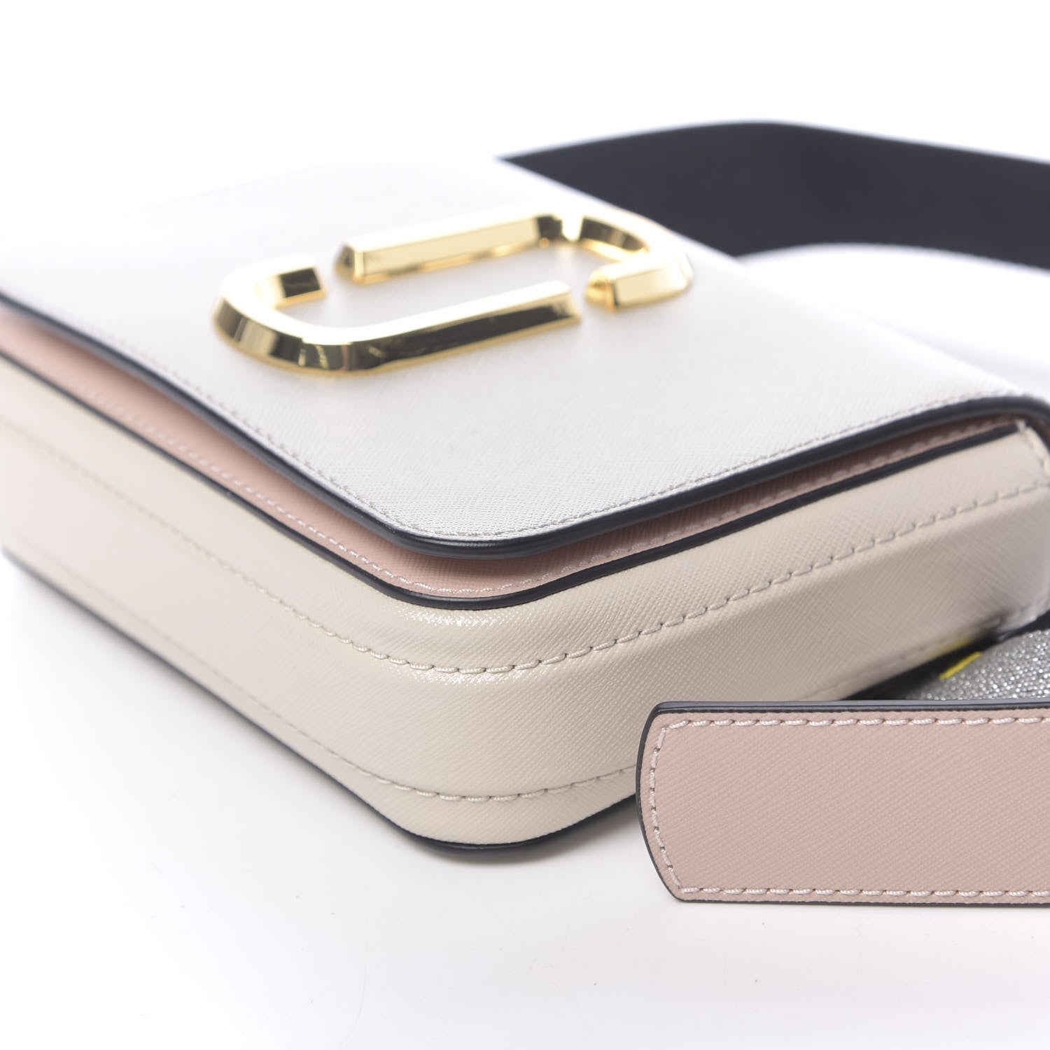 Marc Jacobs Saffiano Hip Shot Belt Bag Dust Multicolor 9 of 11