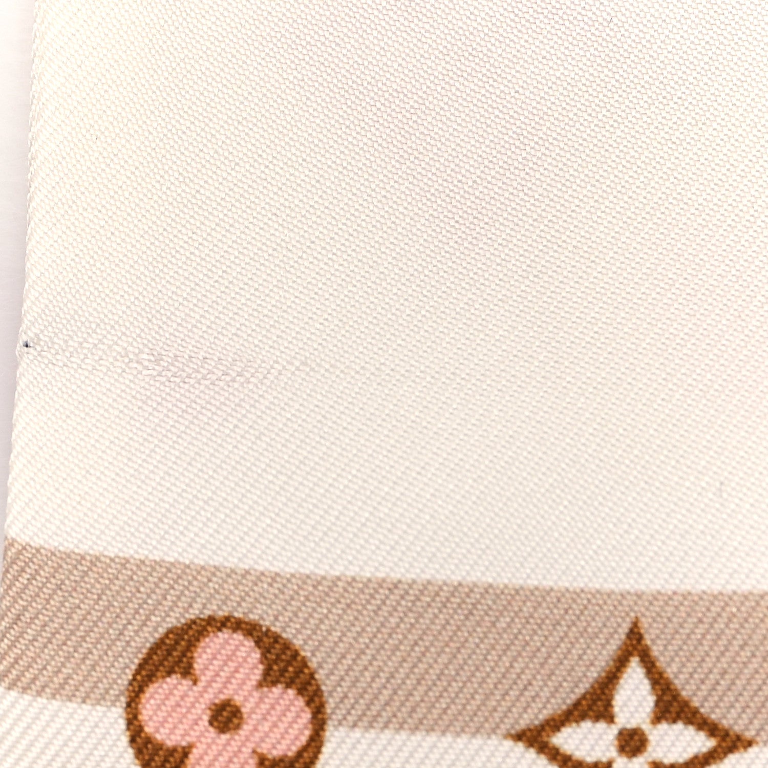Louis Vuitton Silk LV Unlocked Bandeau Brown 3 of 3