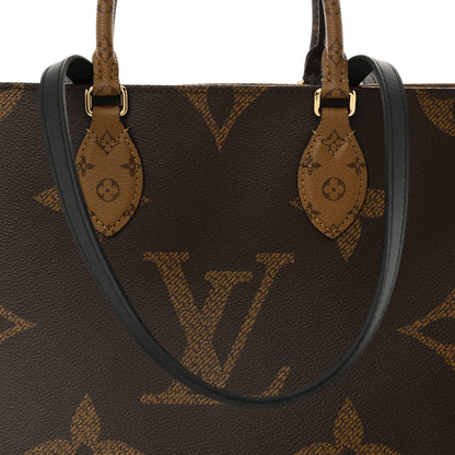Louis Vuitton Reverse Monogram Giant Onthego MM 7 of 9