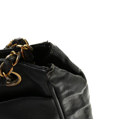 Chanel Lambskin Quilted Shoulder Bag Black 9 of 16