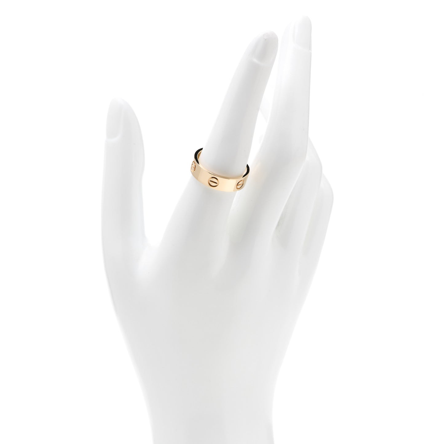 18K Yellow Gold 5.5mm LOVE Ring 57 8