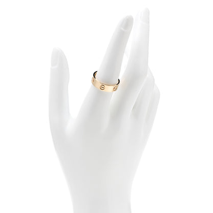 Cartier 18K Yellow Gold 5.5mm LOVE Ring 57 8 2 of 6