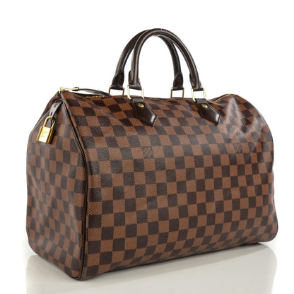 Louis Vuitton Damier Ebene Speedy 35 2 of 7