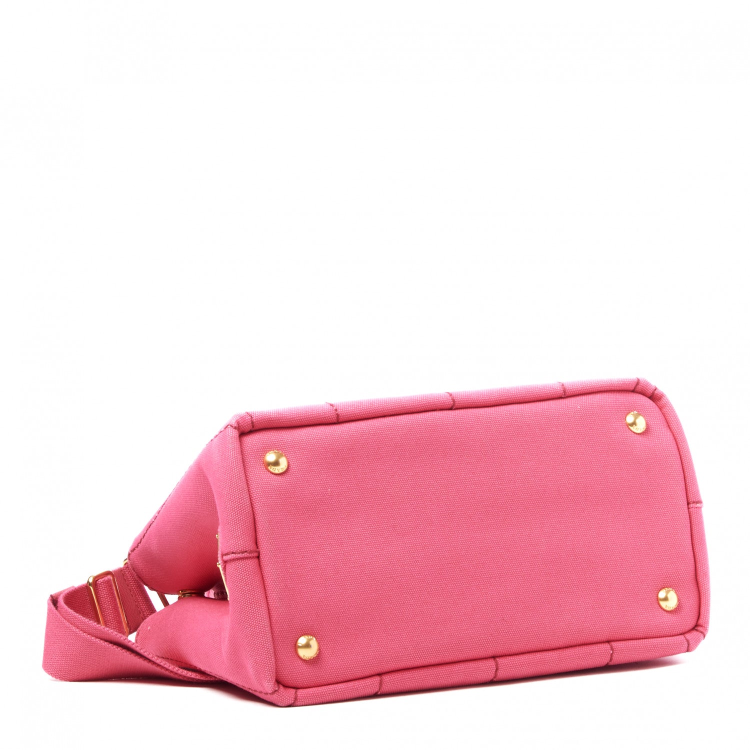 Prada Canapa Small Logo Tote Peonia 3 of 9