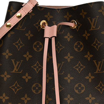 Louis Vuitton Monogram Neonoe MM Rose Poudre 8 of 14